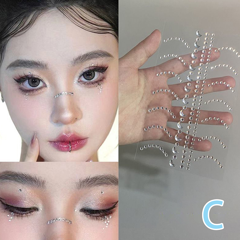 Nail Art - New DIY Self Adhesive Diamond Face