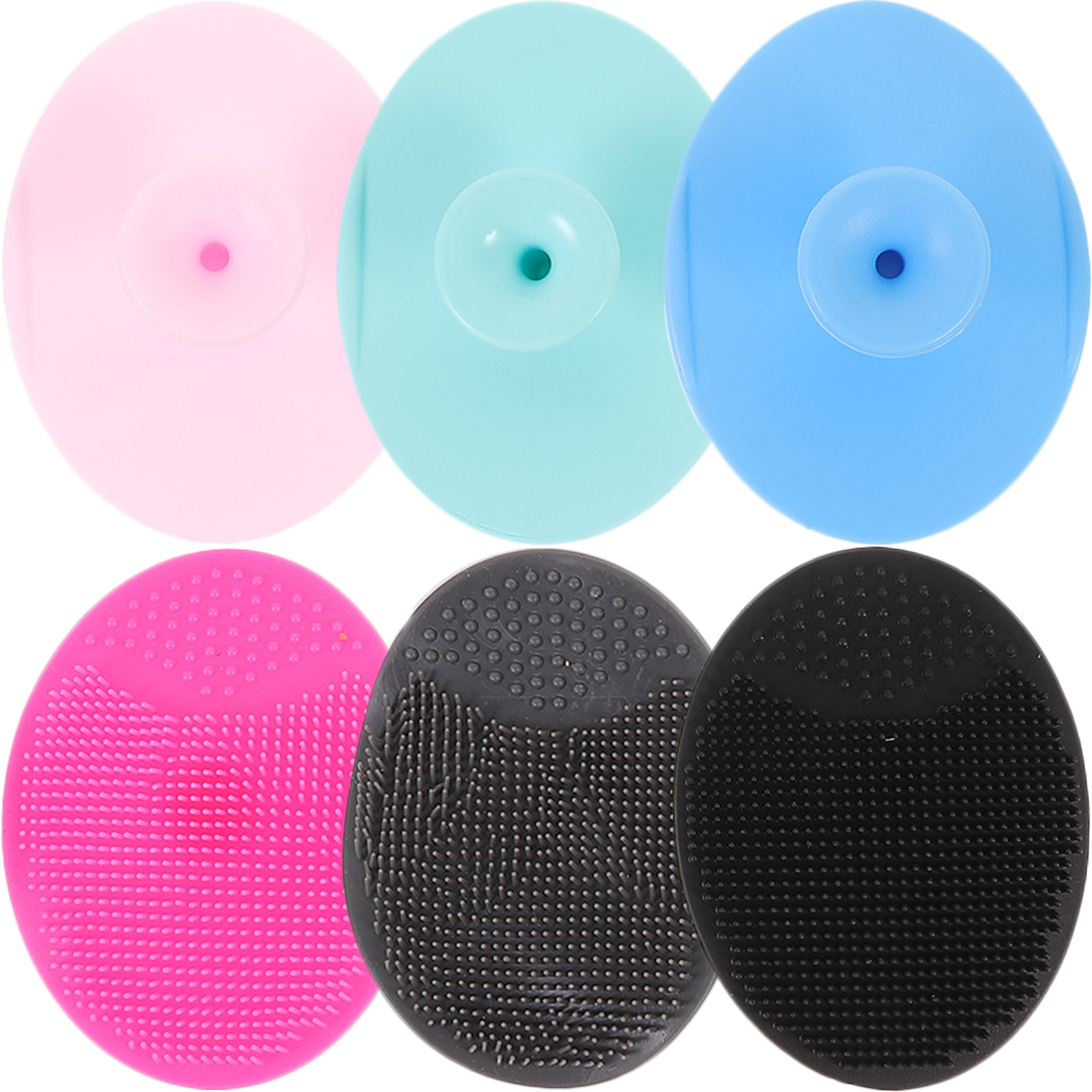 Silicone Face Scrubber Electric - 6 Pcs Cleansing Face Scrubber Deep