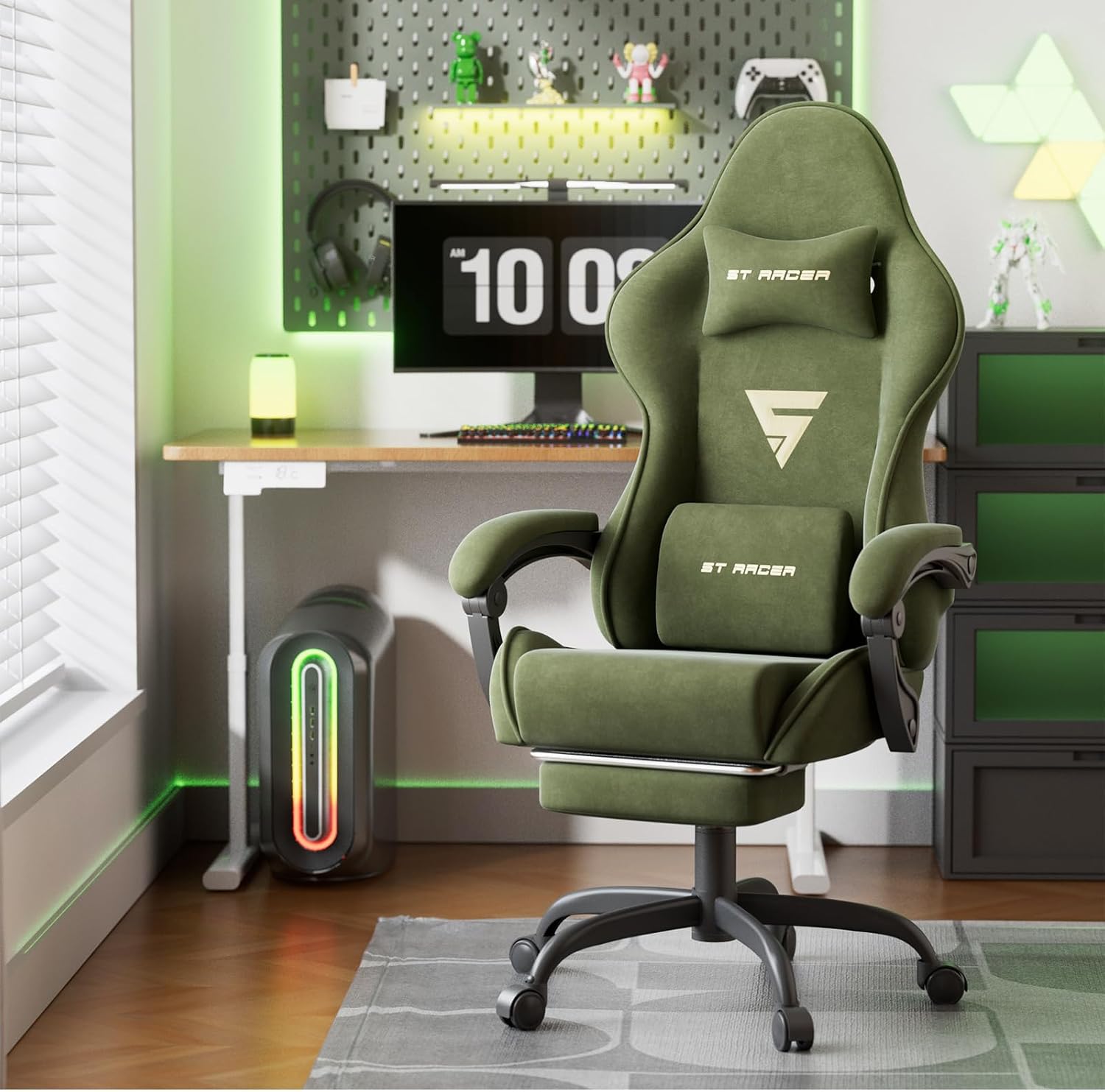 Gaming Chair Racing for Adult, - đánh giá và giá Massage