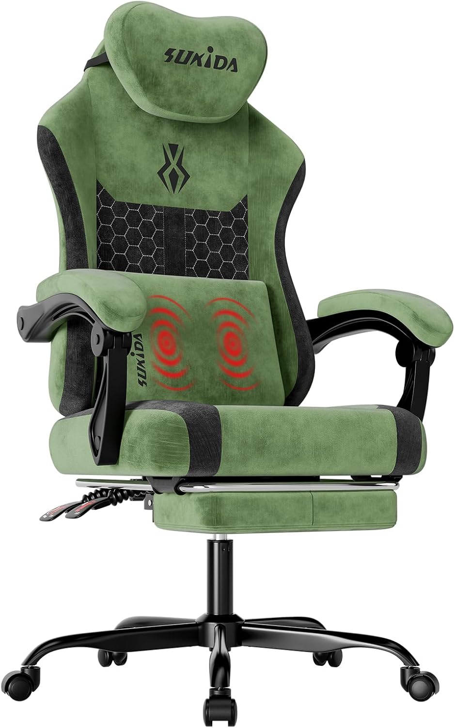 Fabric Video Gaming Chair, Erg - đánh giá và giá Massage