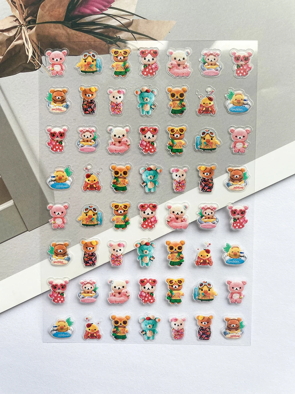 Pvc Super Mini Rilakkuma Poste - đánh giá và giá Nail Art