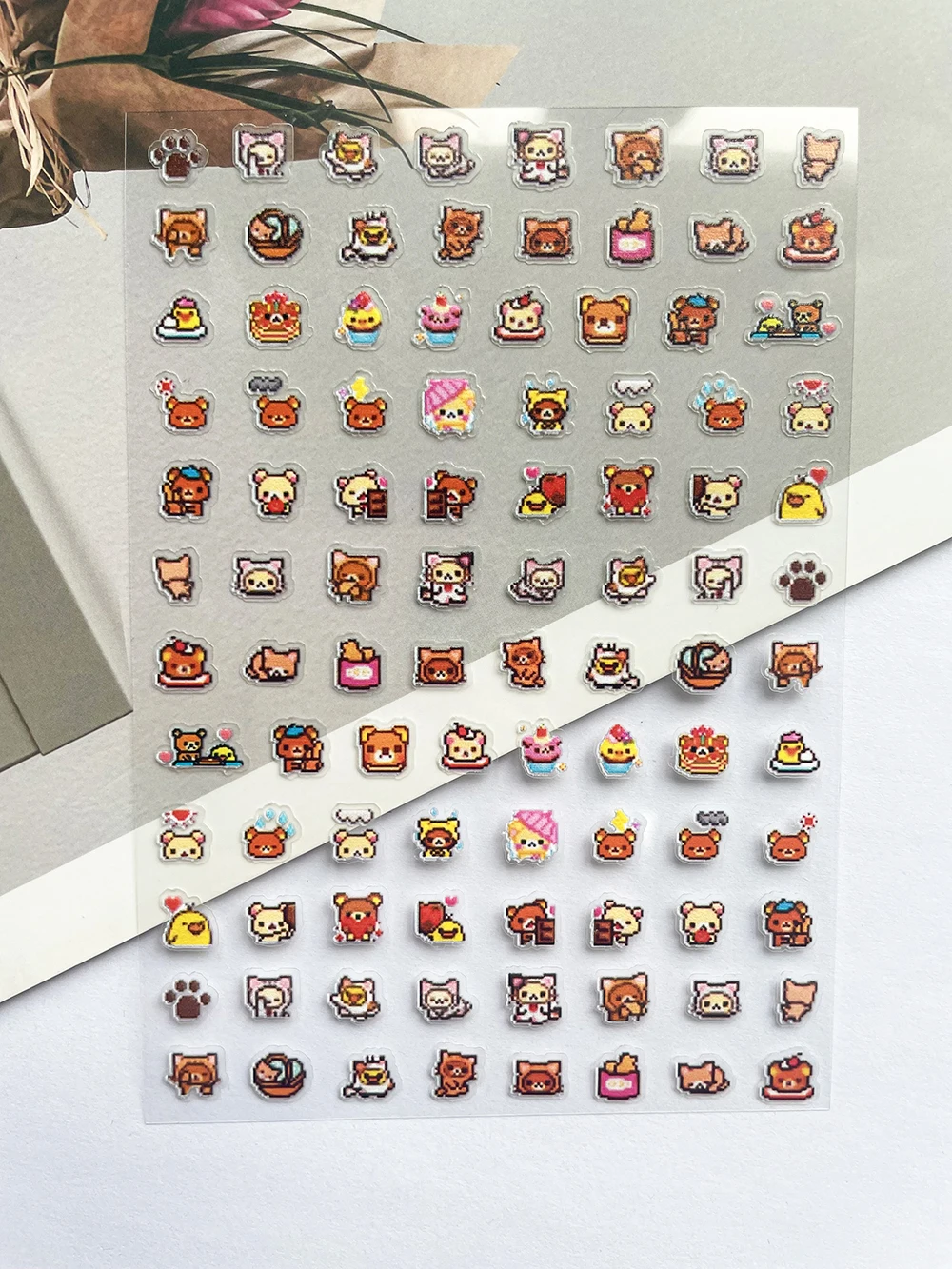 Pvc Super Mini Rilakkuma Poste - đánh giá và giá Nail Art