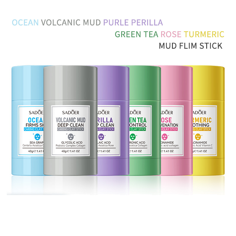 SADOER Green Tea & Rose Clay M - đánh giá và giá Green Tea Cleansing Clay Mask