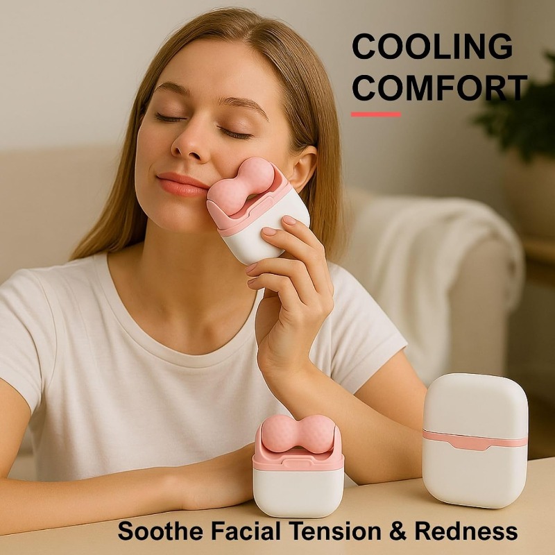 Dual Head Ice Roller for Face  - đánh giá và giá Face Ice Roller Puffiness