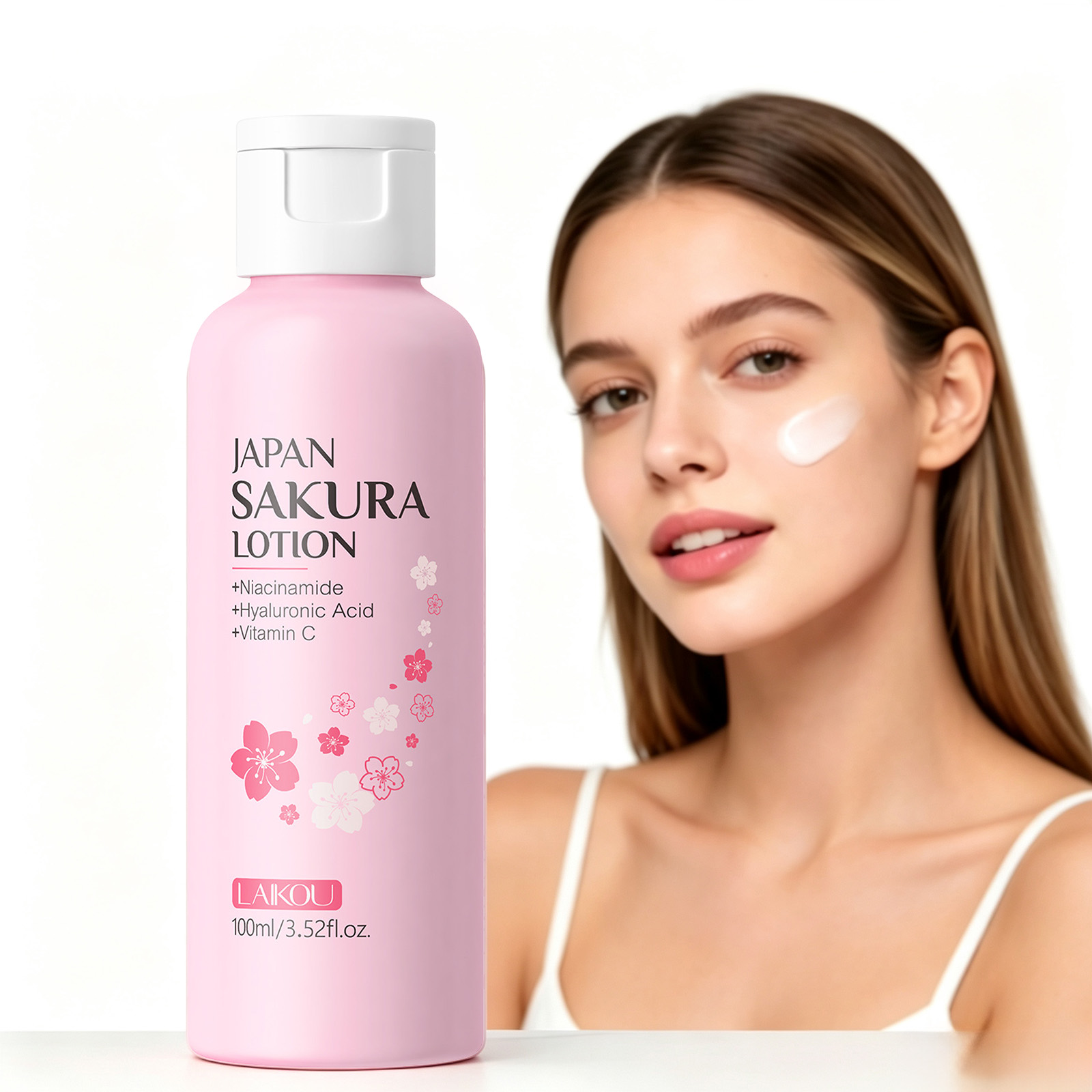 LAIKOU Sakura Lotion 100ml Nia - đánh giá và giá Niacinamide Pore Shrinking Essence