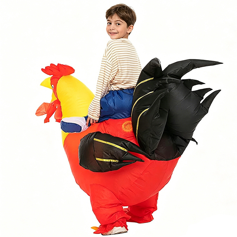 Halloween Funny Rooster Inflat - đánh giá và giá Makeup