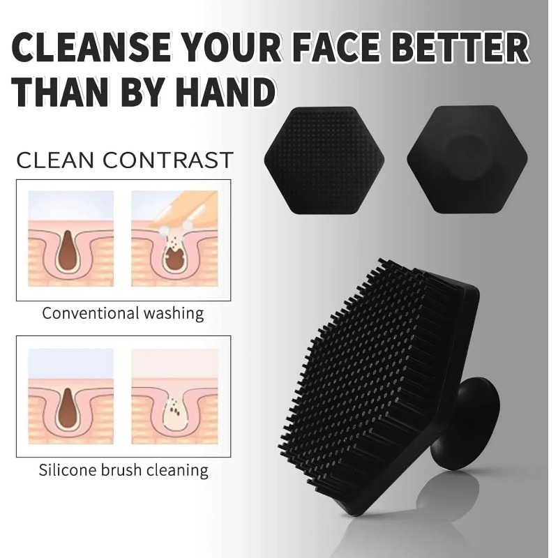 Silicone Cleaning Brush Face C - đánh giá và giá Silicone Face Scrubber Electric