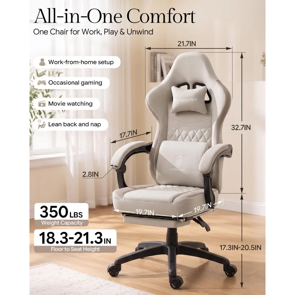 Breathable fabric game chair,  - đánh giá và giá Massage