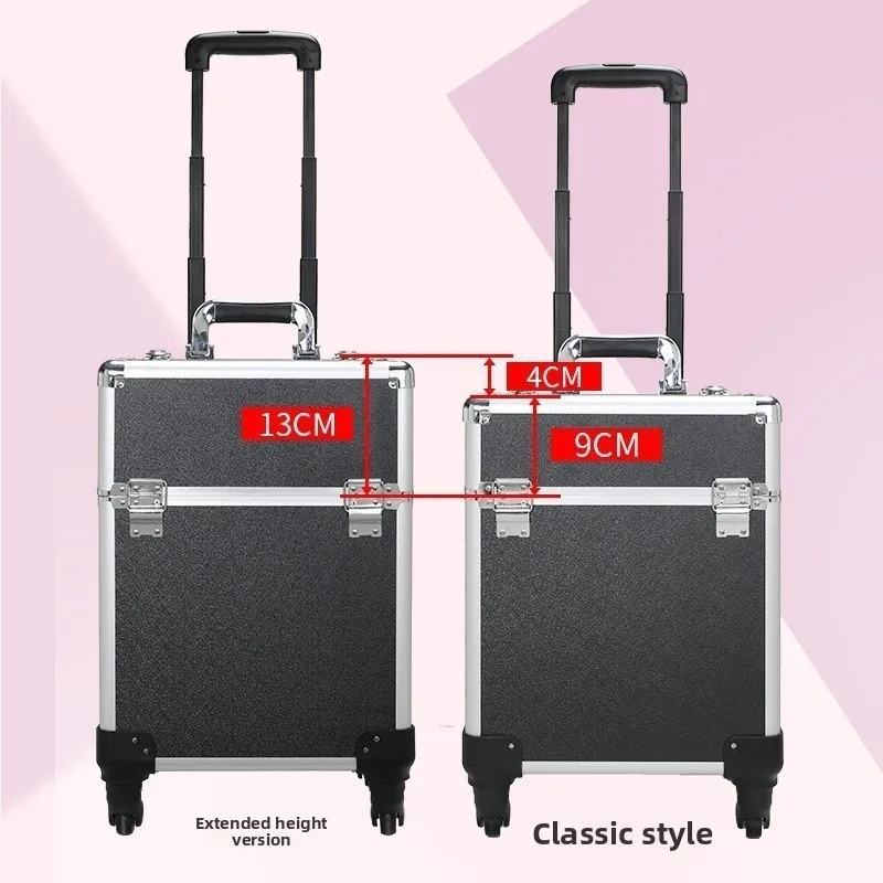 Makeup Box Large Capacity Roll - đánh giá và giá Makeup