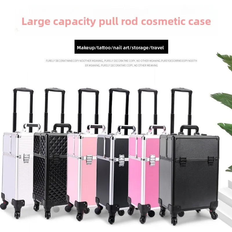 Rolling Cosmetic Luggage Organ - đánh giá và giá Makeup
