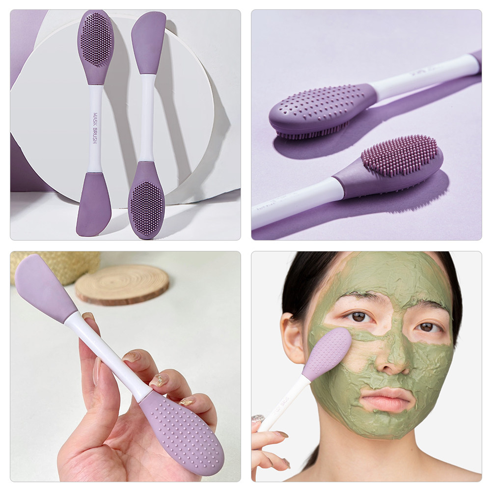 Dual-Head Silicone Face Mask B - đánh giá và giá Silicone Face Scrubber Electric