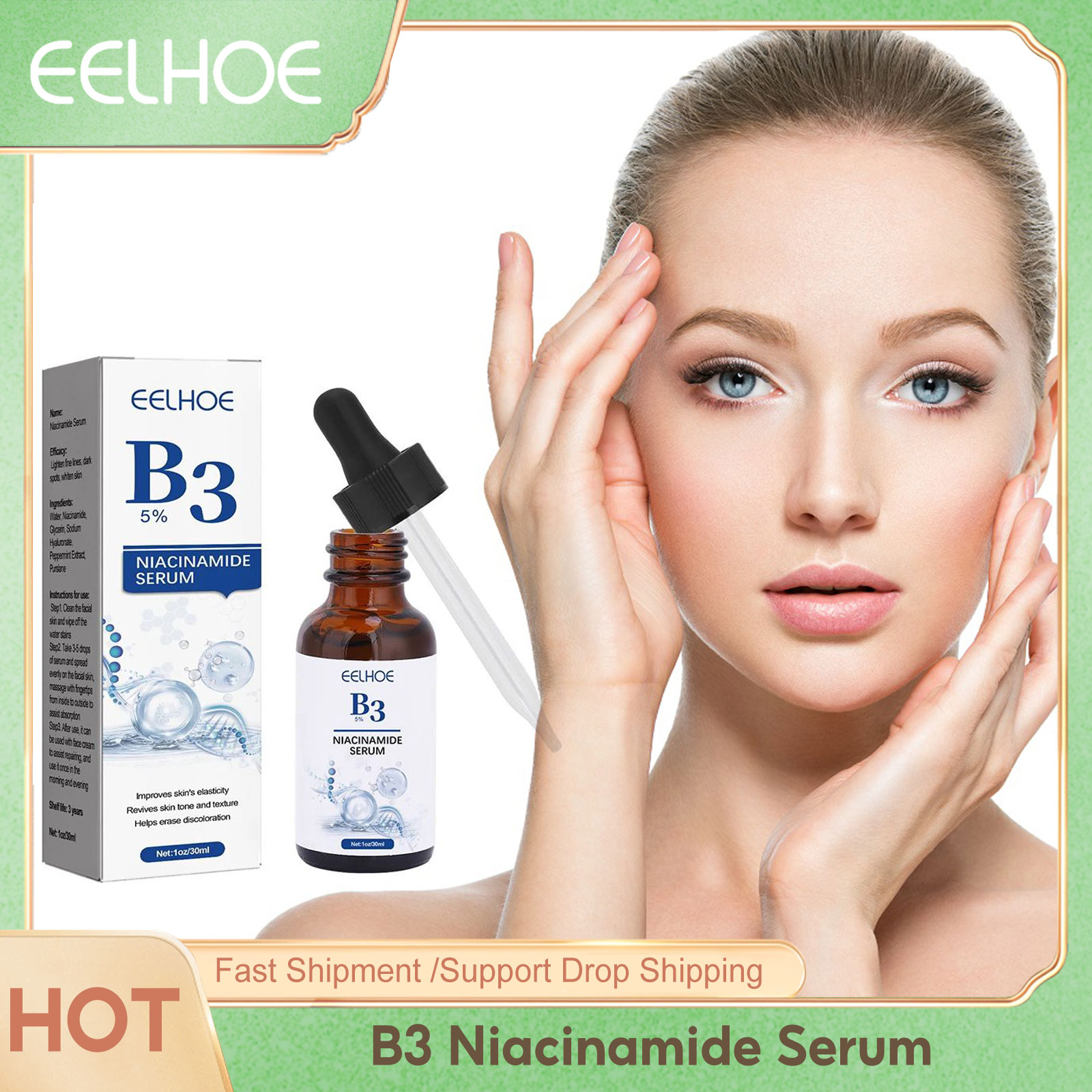 B3 Niacinamide Serum Wrinkle R - đánh giá và giá Niacinamide Pore Shrinking Essence