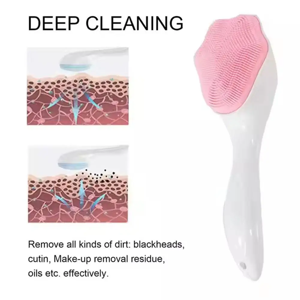 Silicone Facial Cleansing Brus - đánh giá và giá Silicone Face Scrubber Electric