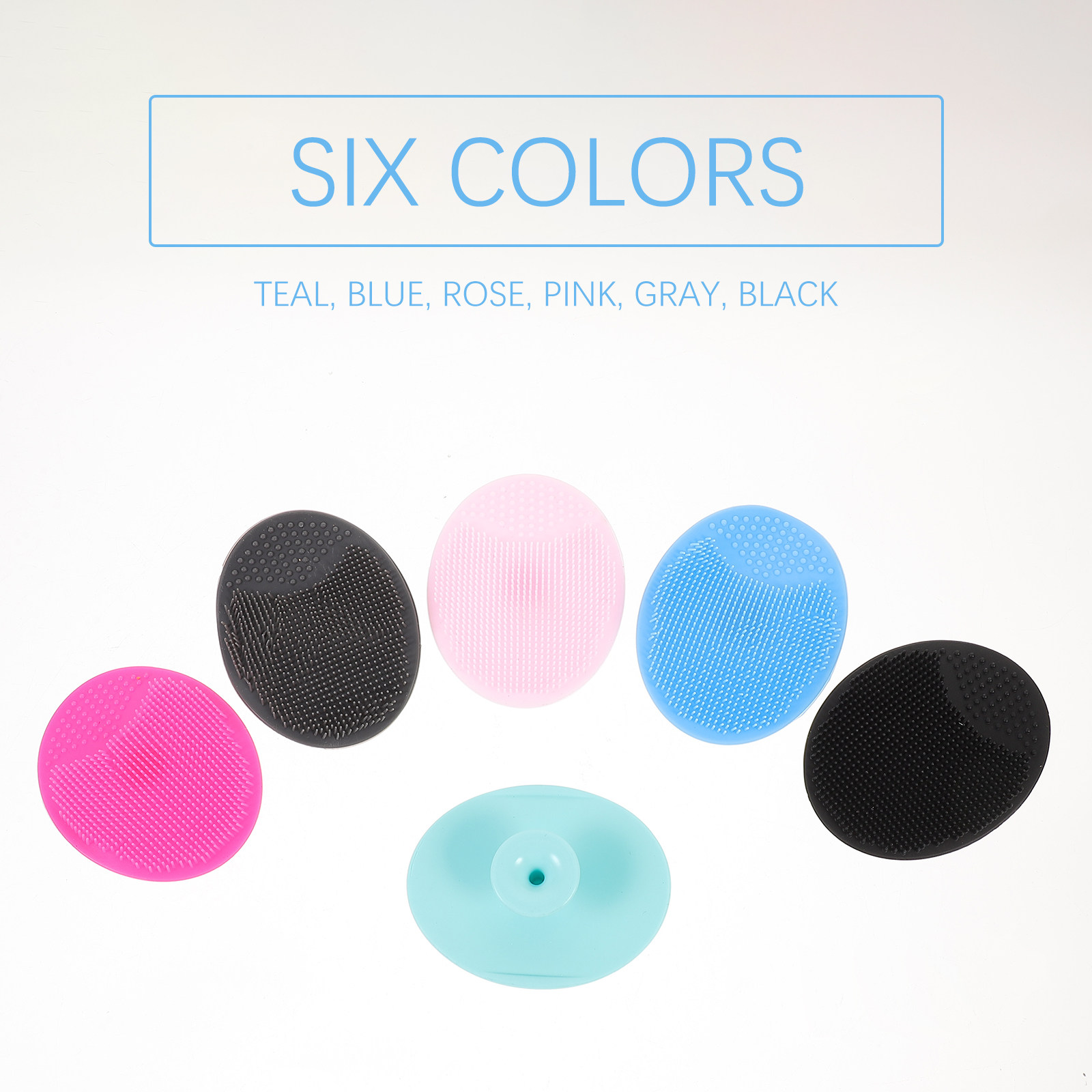 6 Pcs Cleansing Face Scrubber  - đánh giá và giá Silicone Face Scrubber Electric