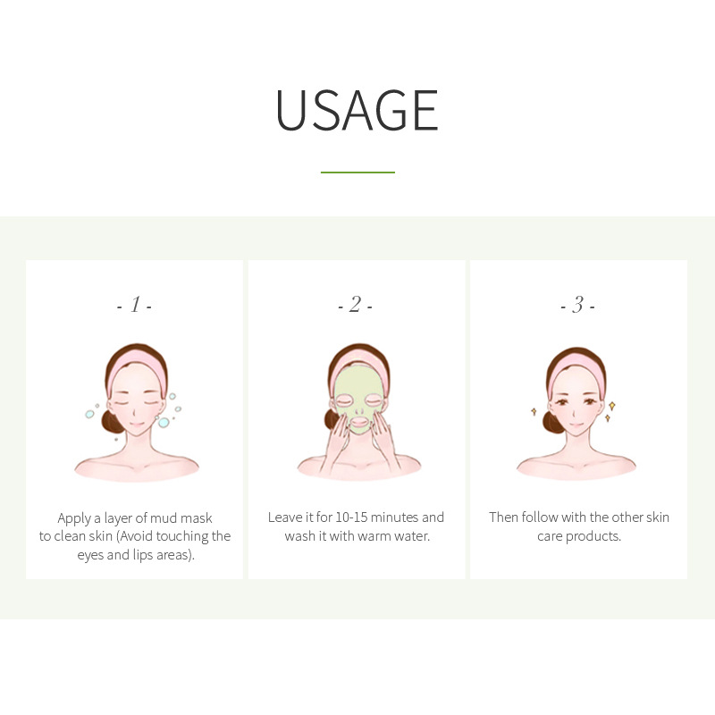LAIKOU 7 miếng Mặt nạ đất sét  - đánh giá và giá Green Tea Cleansing Clay Mask