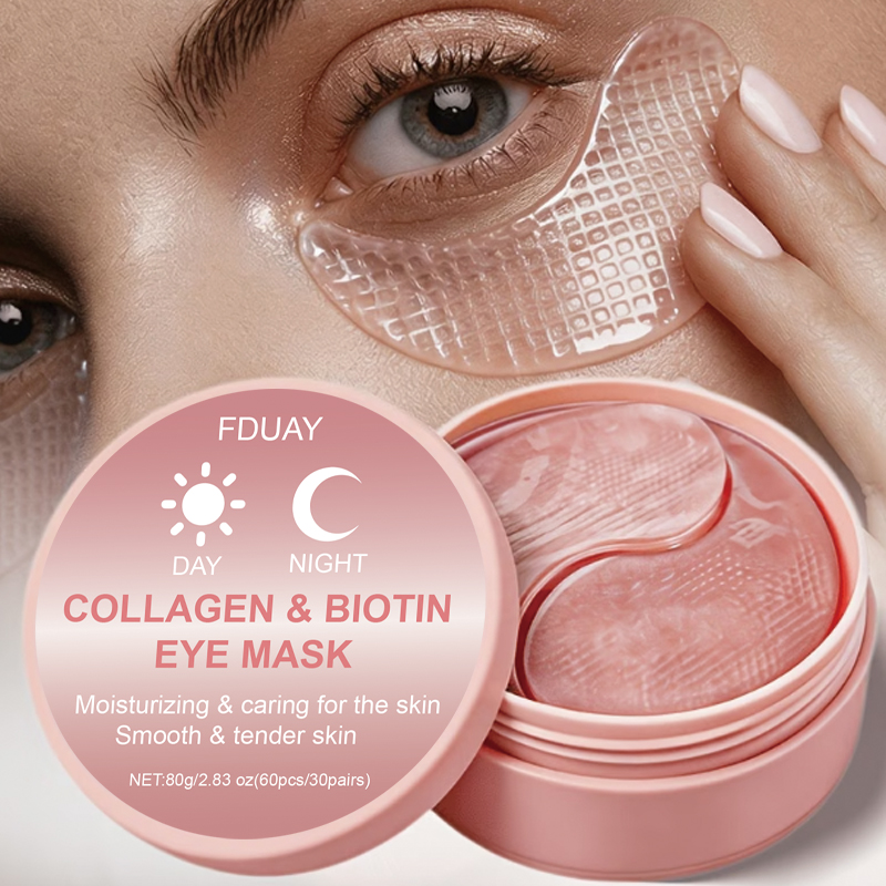 FDUAY Biotin Collagen Dual-Eff - đánh giá và giá Collagen Under Eye Patches